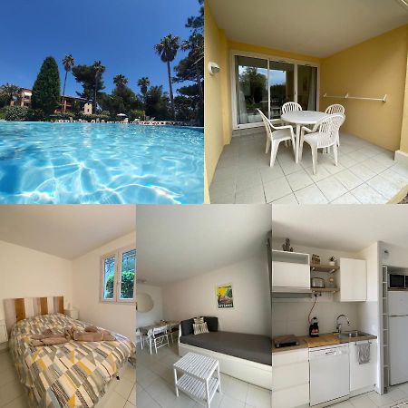 Appartement En Residence Privee, Face A La Mer Avec Acces Direct Plage Hyères Eksteriør bilde