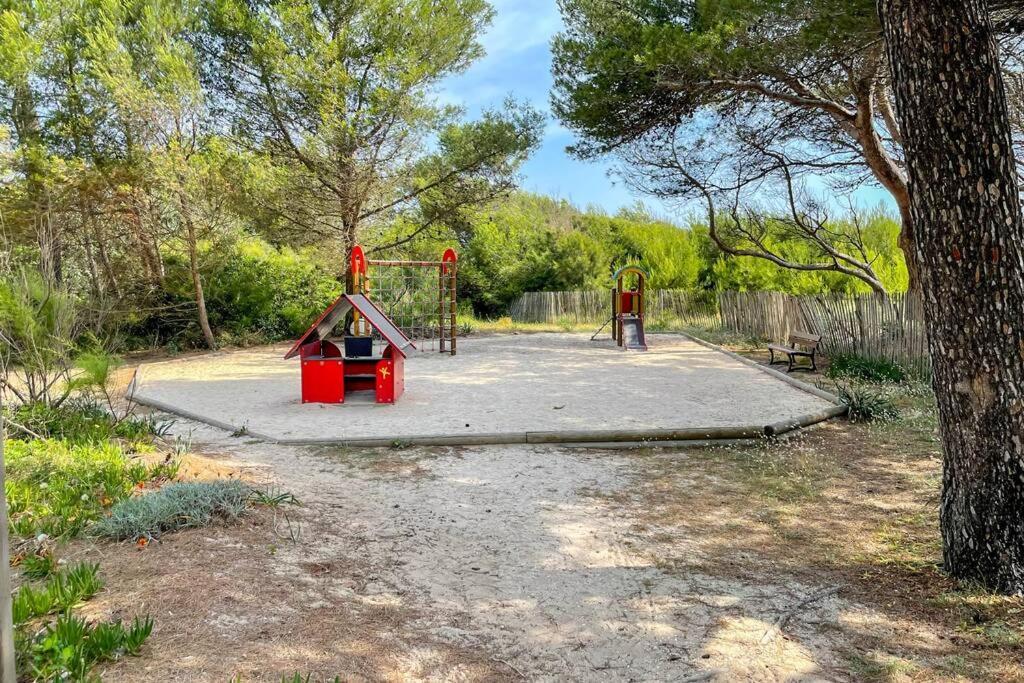 Appartement En Residence Privee, Face A La Mer Avec Acces Direct Plage Hyères Eksteriør bilde